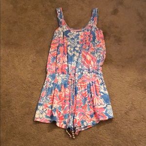 Lilly Pulitzer XS Floral Romper